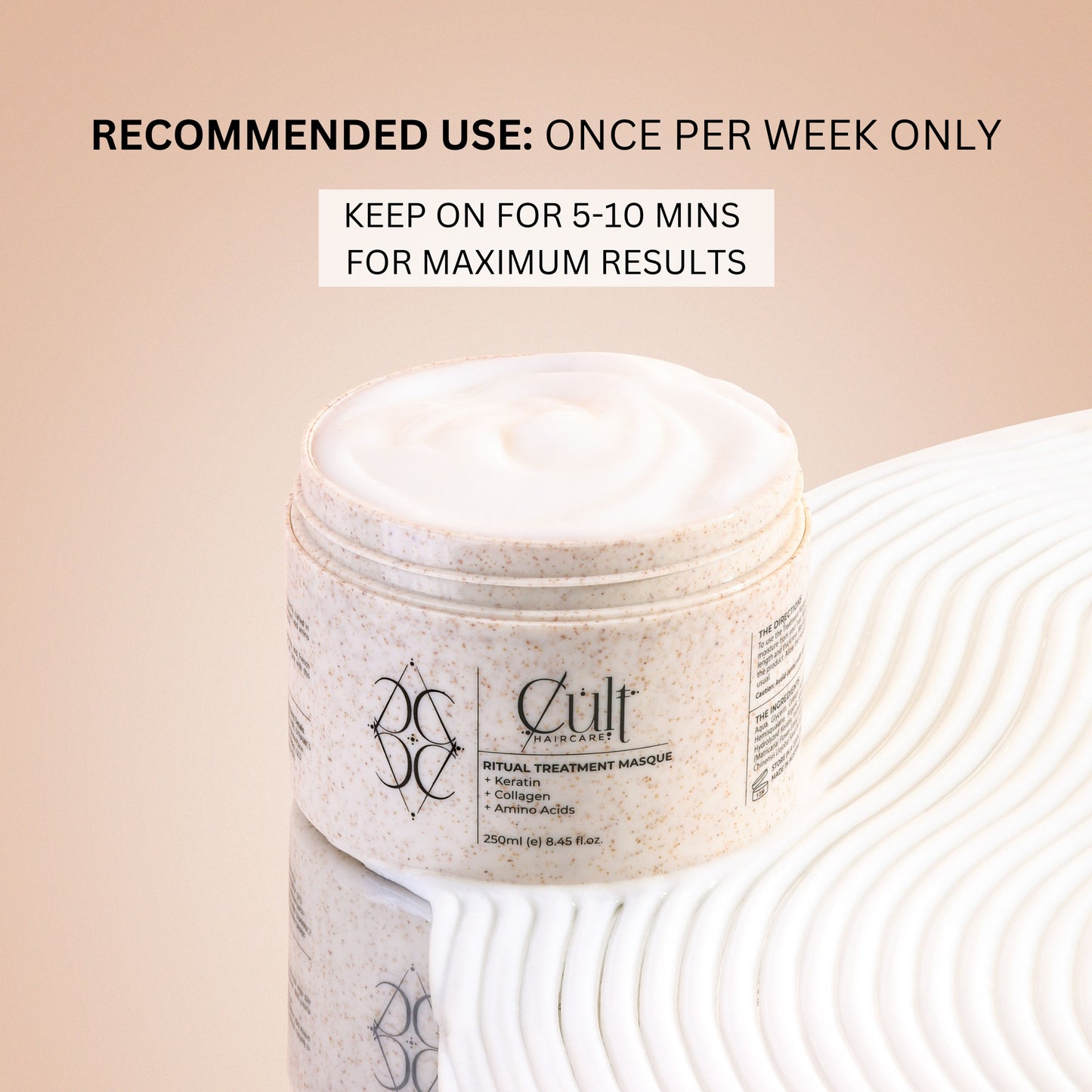 Cult Haircare Ritual Treatment Masque 250ml (e) 8.45 fl. Oz.